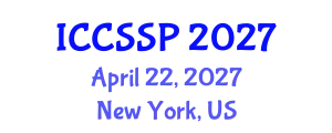 International Conference on Circuits, Systems, and Signal Processing (ICCSSP) April 22, 2027 - New York, United States