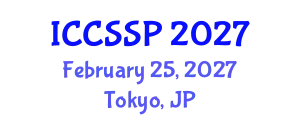 International Conference on Circuits, Systems, and Signal Processing (ICCSSP) February 25, 2027 - Tokyo, Japan