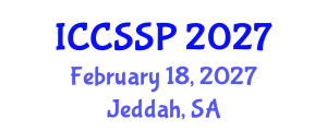 International Conference on Circuits, Systems, and Signal Processing (ICCSSP) February 18, 2027 - Jeddah, Saudi Arabia