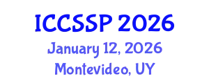 International Conference on Circuits, Systems, and Signal Processing (ICCSSP) January 12, 2026 - Montevideo, Uruguay