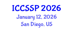 International Conference on Circuits, Systems, and Signal Processing (ICCSSP) January 12, 2026 - San Diego, United States