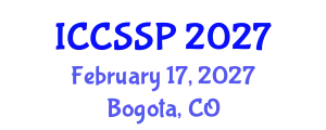 International Conference on Circuits, Systems, and Signal Processing (ICCSSP) February 17, 2027 - Bogota, Colombia