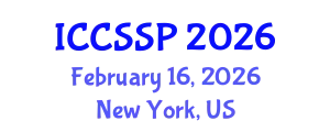 International Conference on Circuits, Systems, and Signal Processing (ICCSSP) February 16, 2026 - New York, United States