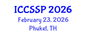 International Conference on Circuits, Systems, and Signal Processing (ICCSSP) February 23, 2026 - Phuket, Thailand