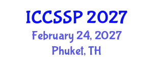 International Conference on Circuits, Systems, and Signal Processing (ICCSSP) February 24, 2027 - Phuket, Thailand