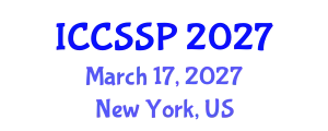 International Conference on Circuits, Systems, and Signal Processing (ICCSSP) March 17, 2027 - New York, United States