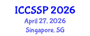 International Conference on Circuits, Systems, and Signal Processing (ICCSSP) April 27, 2026 - Singapore, Singapore