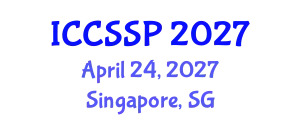 International Conference on Circuits, Systems, and Signal Processing (ICCSSP) April 24, 2027 - Singapore, Singapore
