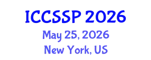International Conference on Circuits, Systems, and Signal Processing (ICCSSP) May 25, 2026 - New York, United States