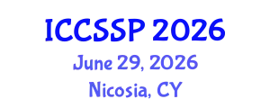 International Conference on Circuits, Systems, and Signal Processing (ICCSSP) June 29, 2026 - Nicosia, Cyprus