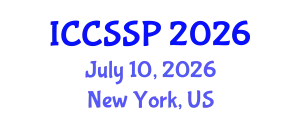 International Conference on Circuits, Systems, and Signal Processing (ICCSSP) July 10, 2026 - New York, United States