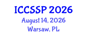 International Conference on Circuits, Systems, and Signal Processing (ICCSSP) August 14, 2026 - Warsaw, Poland