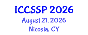 International Conference on Circuits, Systems, and Signal Processing (ICCSSP) August 21, 2026 - Nicosia, Cyprus