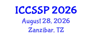 International Conference on Circuits, Systems, and Signal Processing (ICCSSP) August 28, 2026 - Zanzibar, Tanzania