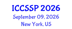 International Conference on Circuits, Systems, and Signal Processing (ICCSSP) September 09, 2026 - New York, United States