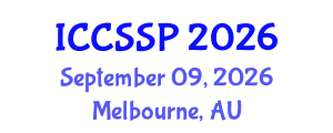 International Conference on Circuits, Systems, and Signal Processing (ICCSSP) September 09, 2026 - Melbourne, Australia