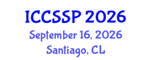 International Conference on Circuits, Systems, and Signal Processing (ICCSSP) September 16, 2026 - Santiago, Chile