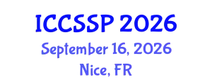 International Conference on Circuits, Systems, and Signal Processing (ICCSSP) September 16, 2026 - Nice, France
