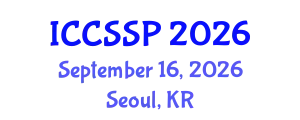 International Conference on Circuits, Systems, and Signal Processing (ICCSSP) September 16, 2026 - Seoul, Republic of Korea