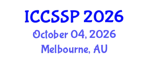 International Conference on Circuits, Systems, and Signal Processing (ICCSSP) October 04, 2026 - Melbourne, Australia