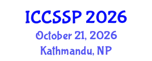 International Conference on Circuits, Systems, and Signal Processing (ICCSSP) October 21, 2026 - Kathmandu, Nepal