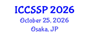 International Conference on Circuits, Systems, and Signal Processing (ICCSSP) October 25, 2026 - Osaka, Japan