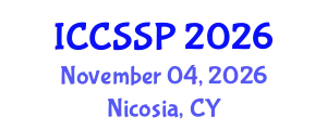 International Conference on Circuits, Systems, and Signal Processing (ICCSSP) November 04, 2026 - Nicosia, Cyprus