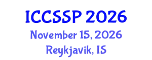 International Conference on Circuits, Systems, and Signal Processing (ICCSSP) November 15, 2026 - Reykjavik, Iceland