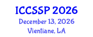 International Conference on Circuits, Systems, and Signal Processing (ICCSSP) December 13, 2026 - Vientiane, Laos