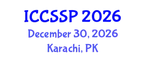 International Conference on Circuits, Systems, and Signal Processing (ICCSSP) December 30, 2026 - Karachi, Pakistan