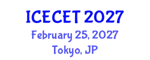 International Conference on Early Childhood Education and Technology (ICECET) February 25, 2027 - Tokyo, Japan