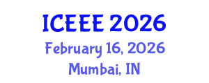 International Conference on Education and Educational Engineering (ICEEE) February 16, 2026 - Mumbai, India