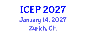 International Conference on Educational Psychology (ICEP) January 14, 2027 - Zurich, Switzerland