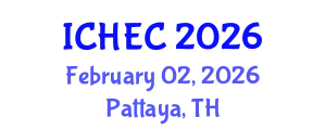 International Conference on Higher Education Counseling (ICHEC) February 02, 2026 - Pattaya, Thailand