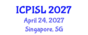 International Conference on Privacy and Information Security Law (ICPISL) April 24, 2027 - Singapore, Singapore