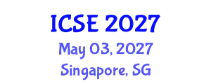 International Conference on Sports Engineering (ICSE) May 03, 2027 - Singapore, Singapore