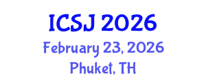 International Conference on Social Justice (ICSJ) February 23, 2026 - Phuket, Thailand
