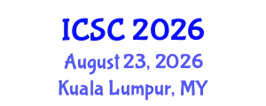 International Conference on Sociology and Criminology (ICSC) August 23, 2026 - Kuala Lumpur, Malaysia