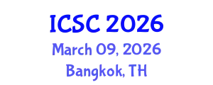 International Conference on Sociology and Criminology (ICSC) March 09, 2026 - Bangkok, Thailand