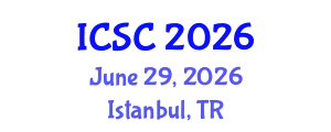 International Conference on Sociology and Criminology (ICSC) June 29, 2026 - Istanbul, Turkey