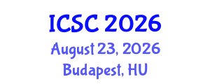 International Conference on Sociology and Criminology (ICSC) August 23, 2026 - Budapest, Hungary