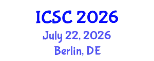 International Conference on Sociology and Criminology (ICSC) July 22, 2026 - Berlin, Germany
