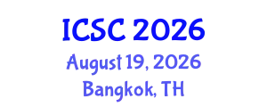 International Conference on Sociology and Criminology (ICSC) August 19, 2026 - Bangkok, Thailand