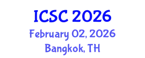 International Conference on Sociology and Criminology (ICSC) February 02, 2026 - Bangkok, Thailand