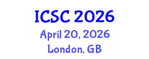International Conference on Sociology and Criminology (ICSC) April 20, 2026 - London, United Kingdom