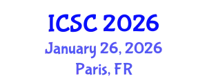 International Conference on Sociology and Criminology (ICSC) January 26, 2026 - Paris, France