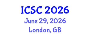 International Conference on Sociology and Criminology (ICSC) June 29, 2026 - London, United Kingdom