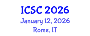 International Conference on Sociology and Criminology (ICSC) January 12, 2026 - Rome, Italy