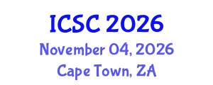 International Conference on Sociology and Criminology (ICSC) November 04, 2026 - Cape Town, South Africa