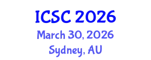 International Conference on Sociology and Criminology (ICSC) March 30, 2026 - Sydney, Australia